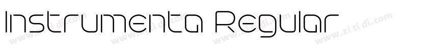 Instrumenta Regular字体转换 Instrumenta Regular字体转换